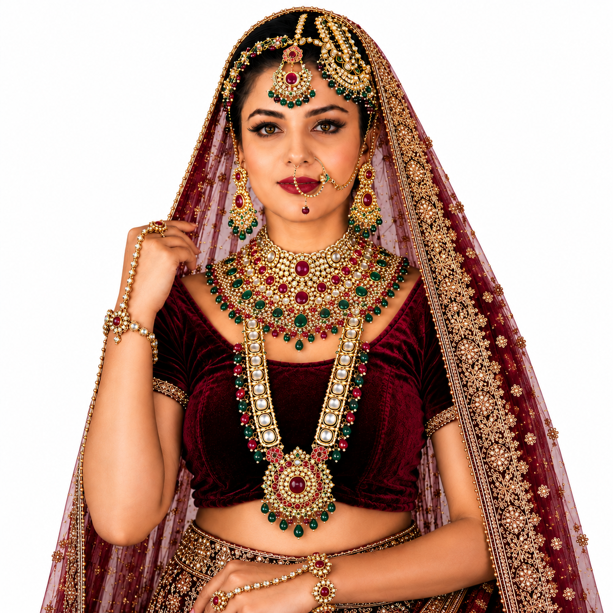 ROYAL FULL BRIDAL SET 9