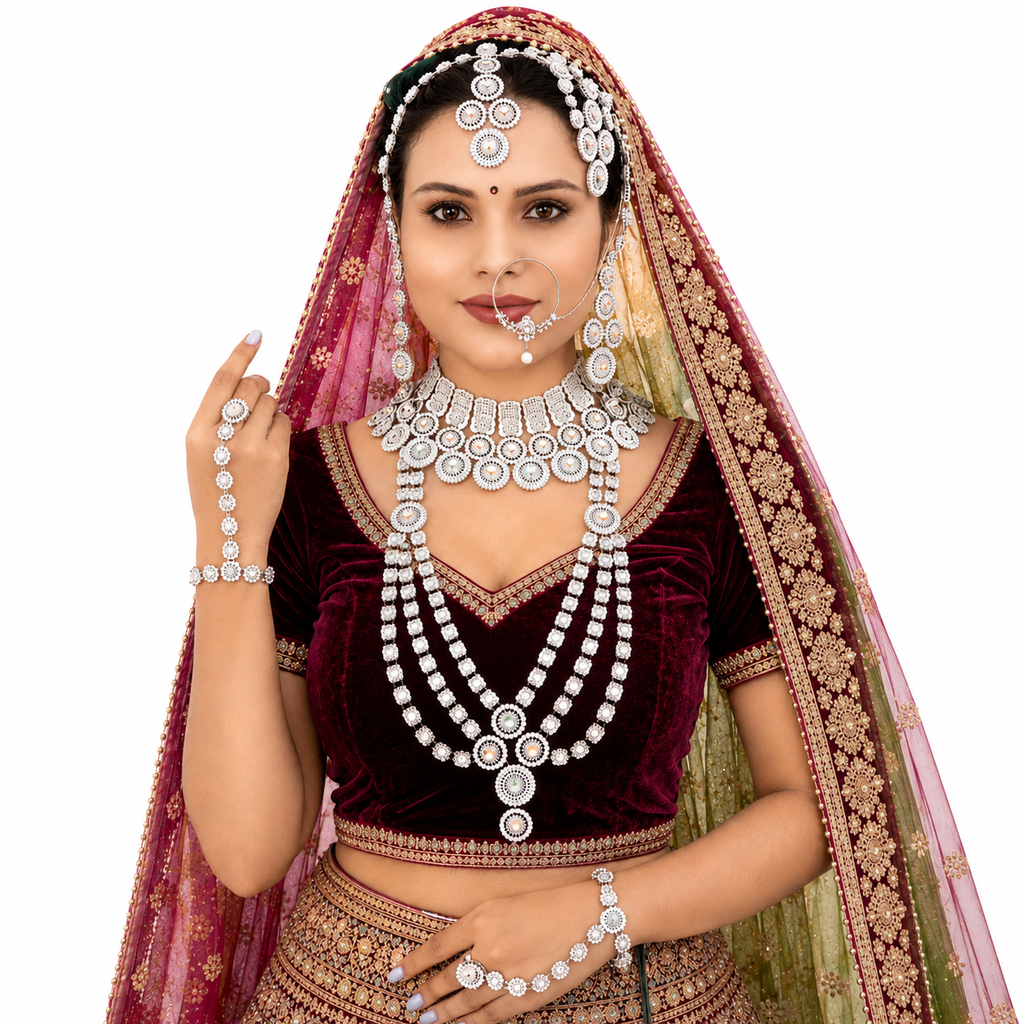 ROYAL FULL BRIDAL SET 8