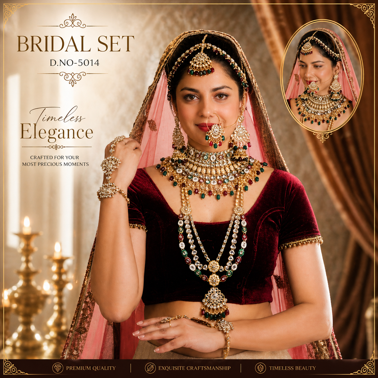 ROYAL FULL BRIDAL SET 12