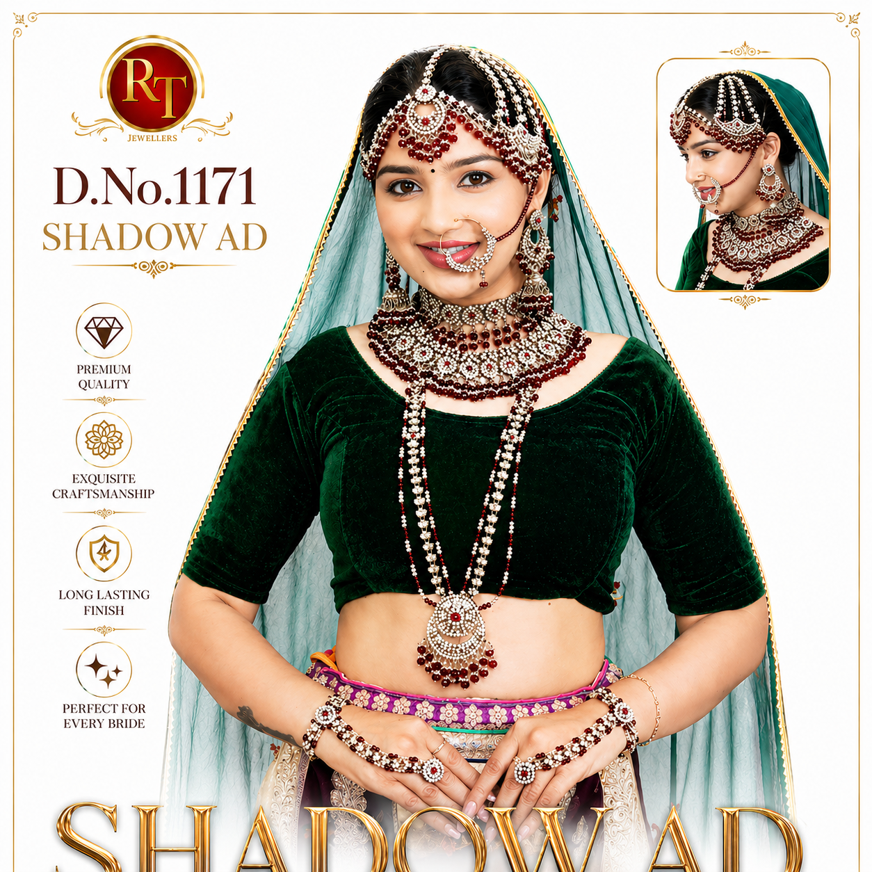 ROYAL FULL BRIDAL SET 15