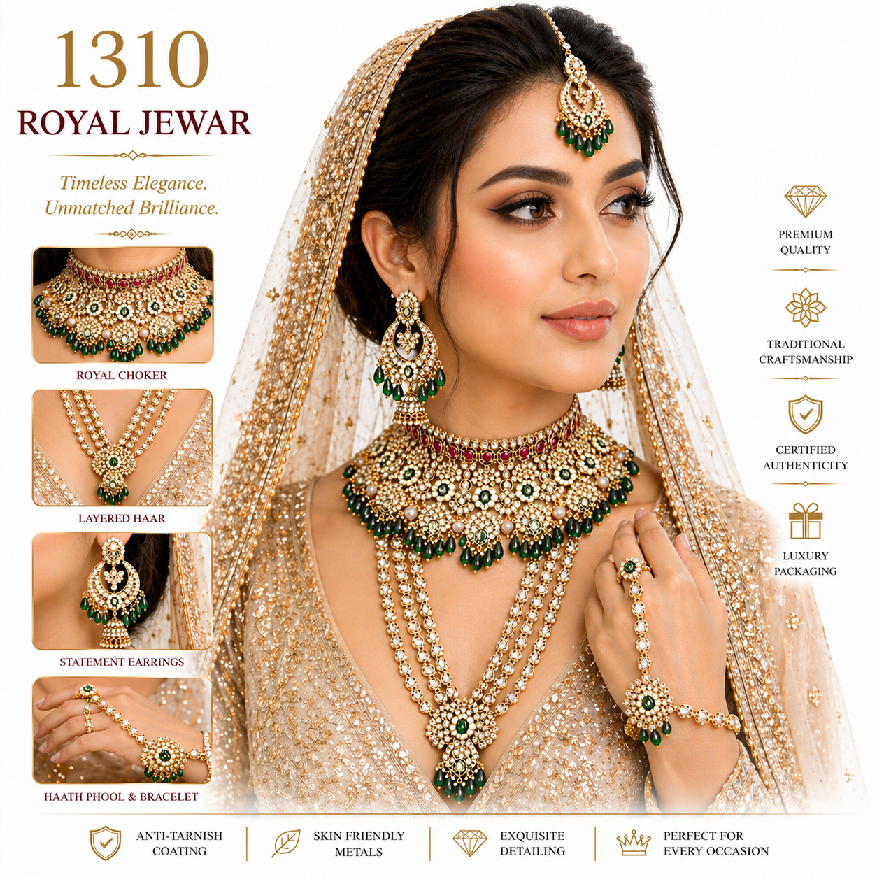 ROYAL FULL BRIDAL SET 19