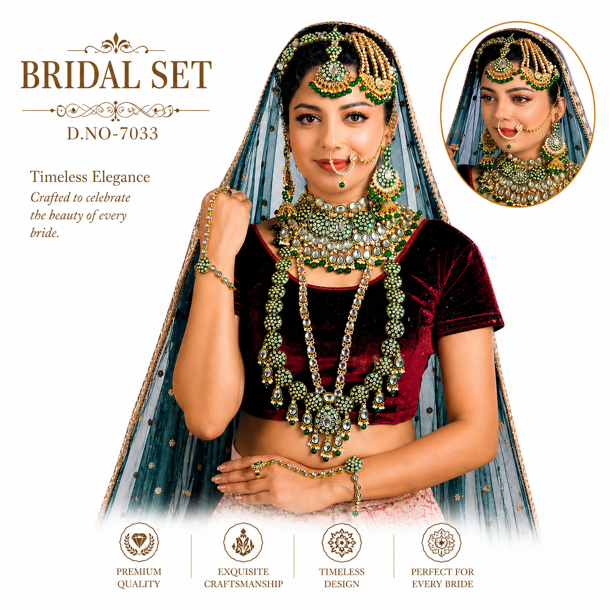 ROYAL FULL BRIDAL SET-32
