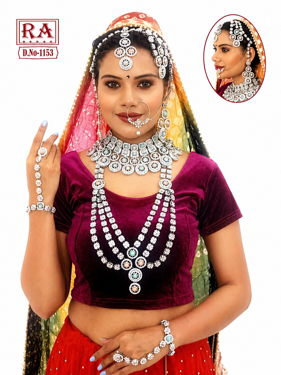 ROYAL FULL BRIDAL SET 8