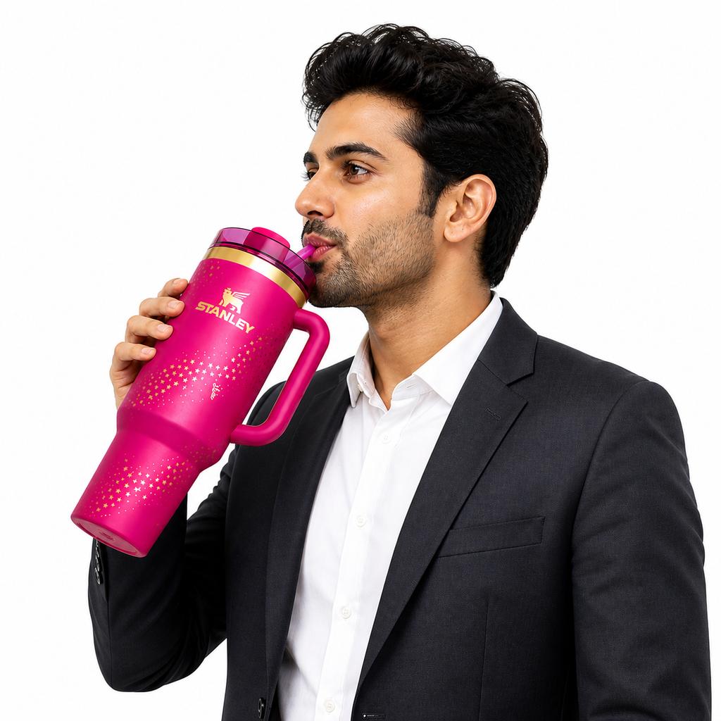 Stanley X Barbie 40Z Superstar Tumbler