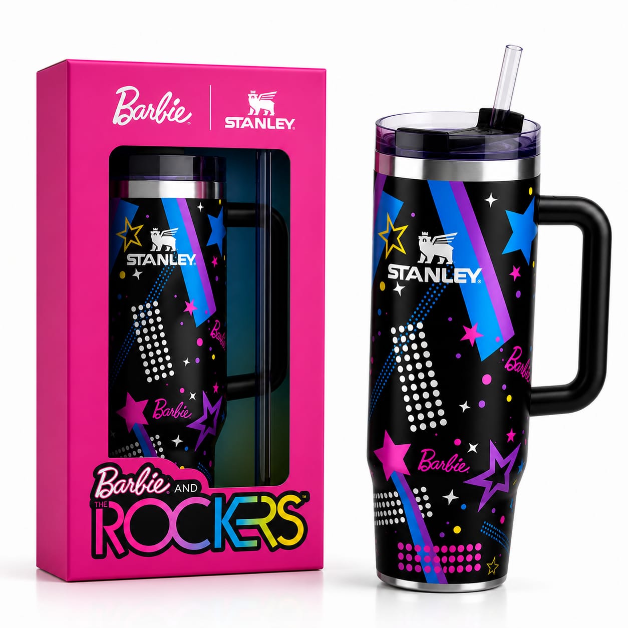 Stanley X Barbie' TM 80S Rockers Quencher