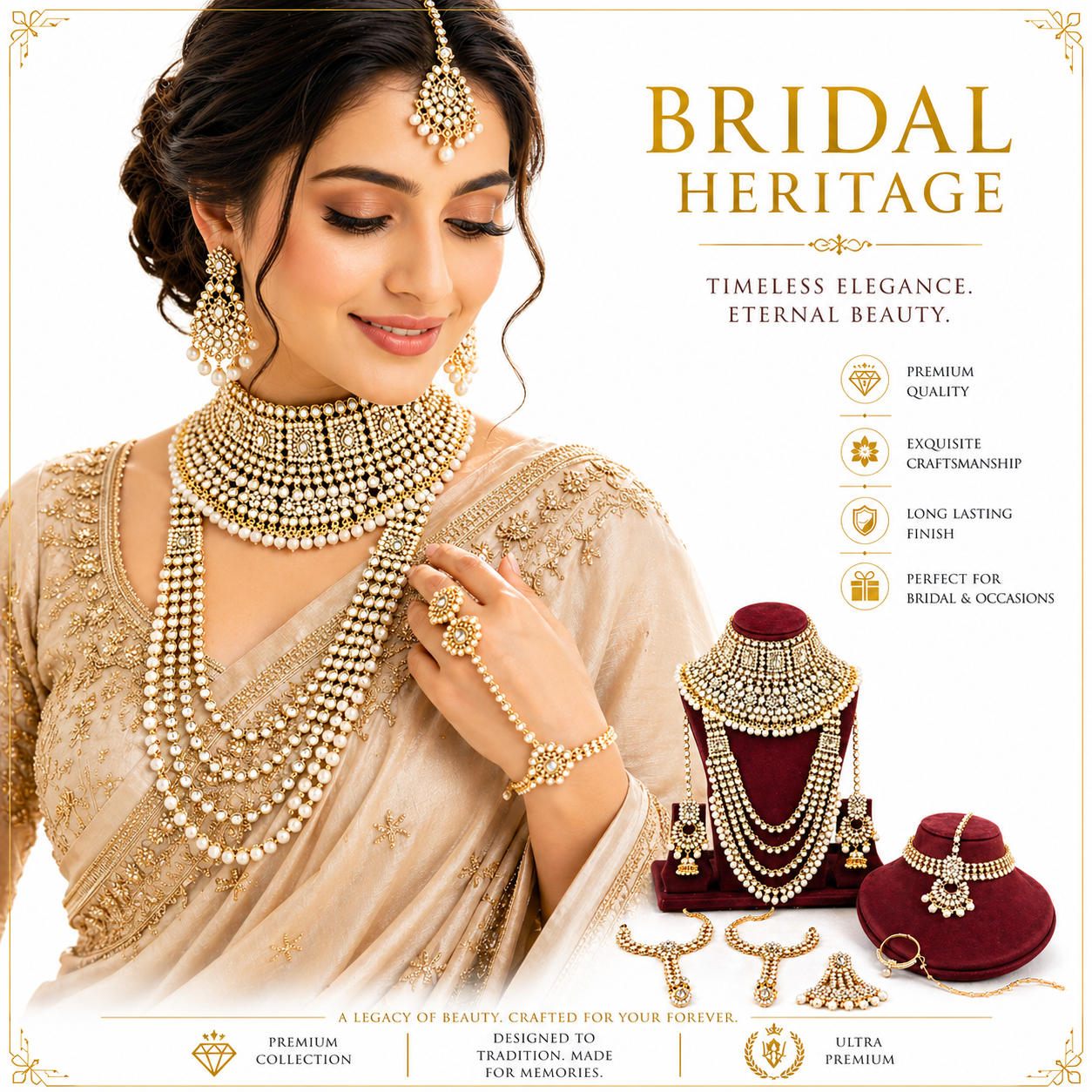 ROYAL FULL BRIDAL  SET 13