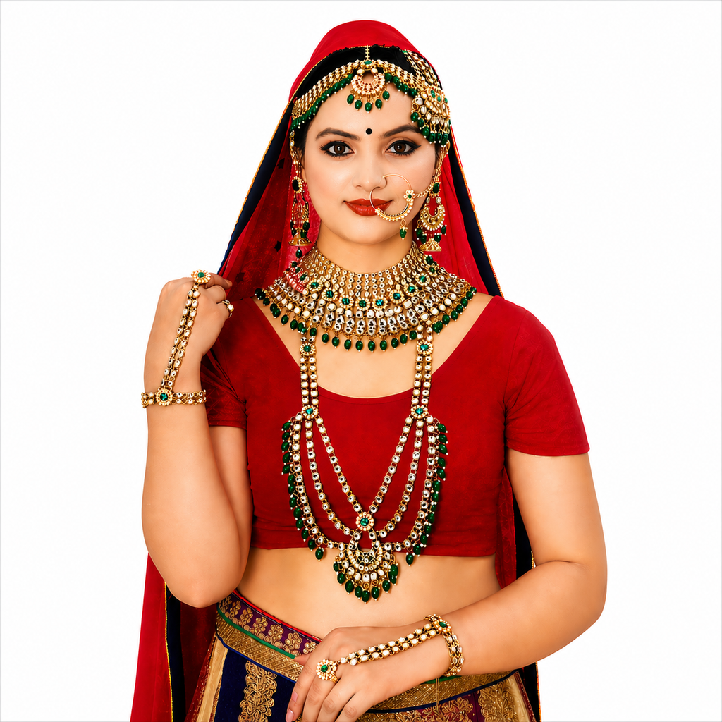 ROYAL FULL BRIDAL SET-28