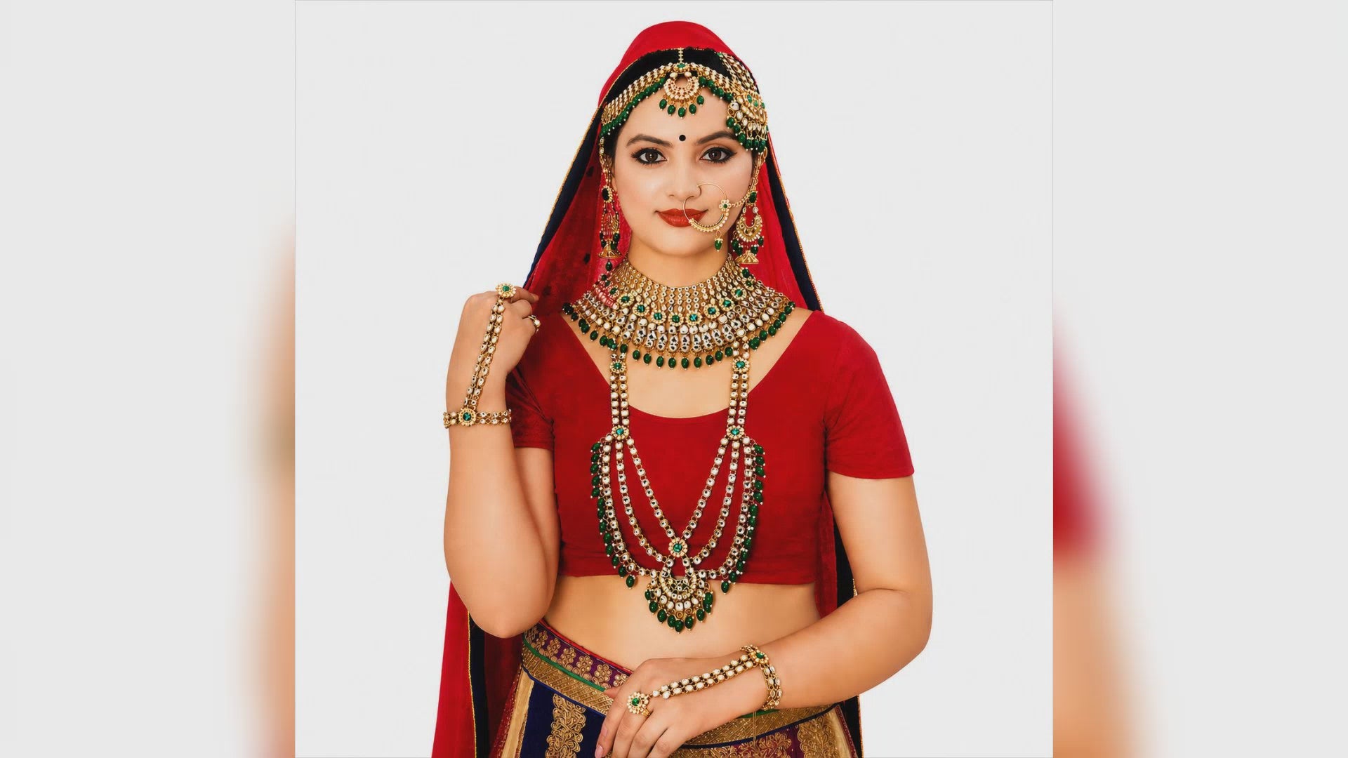 ROYAL FULL BRIDAL SET-28